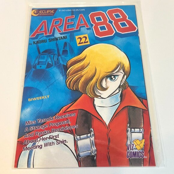 Vintage Area 88 #6 20 21 22 26 27 29 Eclipse Viz Comics 1987 88 lot Comic Books - Picture 8 of 8